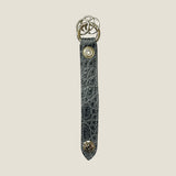 [Color Crocodile] <br>keychain <br>color: gray