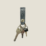 [Color Crocodile] <br>keychain <br>color: gray