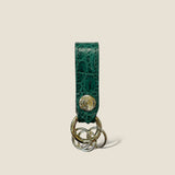 [Color Crocodile] <br>keychain <br>color: green