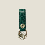 [Color Crocodile] <br>keychain <br>color: green