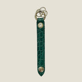 [Color Crocodile] <br>keychain <br>color: green