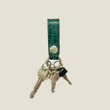 [Color Crocodile] <br>keychain <br>color: green