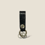 [Color Crocodile] <br>keychain <br>color: black