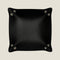[French calf] <br>tray<br>color: Black