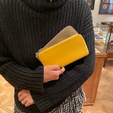 [French calf] <br>L zip long wallet<br>color: taupe