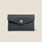 [French calf] <br>Flap card case<br>color: Navy
