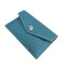 [French calf] <br>Flap card case<br>color: Gene Blue