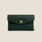 [French calf] <br>Flap card case<br>Color: Dark green