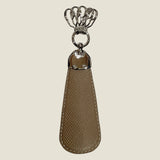 [French calf] <br>shoehorn<br>color: taupe