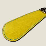[French calf] <br>shoehorn<br>color: yellow