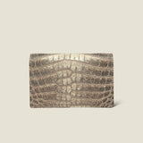 [Himalayan Crocodile] <br>Thread gusset card case