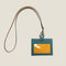 [French calf] <br>ID strap on both sides<br>color: Gene Blue
