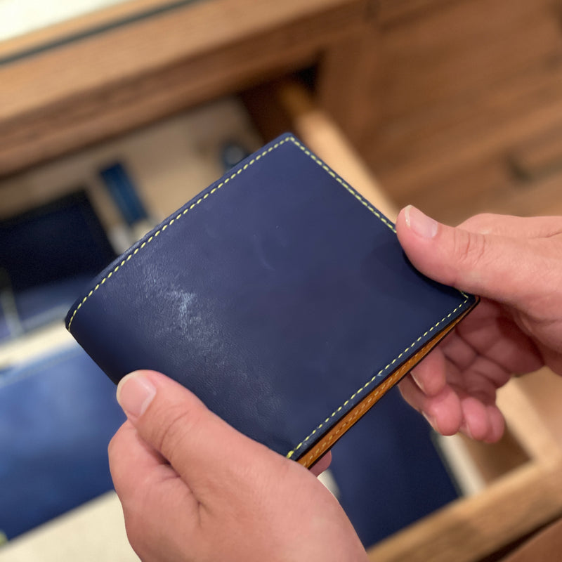 [Indigo dyed]<br>International wallet<br>[Scheduled to arrive in late December]