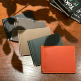 [French calf] <br>bill clip<br>color: taupe