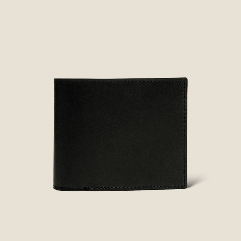 [Gloss Cordovan]<br>International wallet<br>color: Black<br>[Made to order]