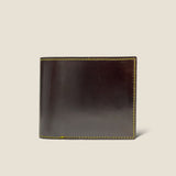 [Gloss cordovan]<br>international wallet<br>color: burgundy<br>[Made to order]