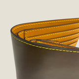 [Gloss cordovan]<br>international wallet<br>color:olive