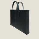 [フレンチカーフ] <br>ベルシー トートバッグ<br>color：ネイビー