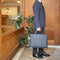 [French calf] <br>Belsy tote bag<br>color: Navy