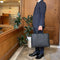 [French calf] <br>Belsy tote bag<br>color: Black