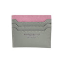 [French calf] <br>Mini -snap wallet<br>Color: Mauve Pink x Ice Gray