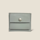 [French calf] <br>Mini -snap wallet<br>color: Ice gray<br>[Scheduled to arrive in mid -January 2025]