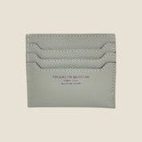 [French calf]<br>mini snap wallet<br>color: ice gray