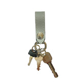 [French calf] <br>keychain<br>color: ice gray