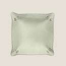 [French calf] <br>tray<br>color: Ice gray