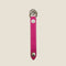 [French calf] <br>key ring<br>color: Fuchsha pink