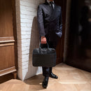 [スムースレザー] <br>ポールブリーフ<br>color：ネイビー×ブルー