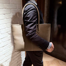 [フレンチカーフ] <br>ロワイヤルMトートバッグ<br>color：トープ