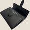 [French calf] <br>Belt card case<br>color: Black