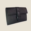 [French calf] <br>Belt card case<br>color: Black