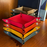 [French calf] <br>tray<br>color: Jean blue
