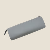 [French calf]<br>zipper pencil case<br>color: ice gray