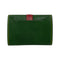 [Yamato] <br>Combination belt card case<br>Color: Tartan Green x Bordeaux