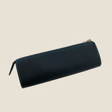 [French calf]<br>zipper pencil case<br>color: navy