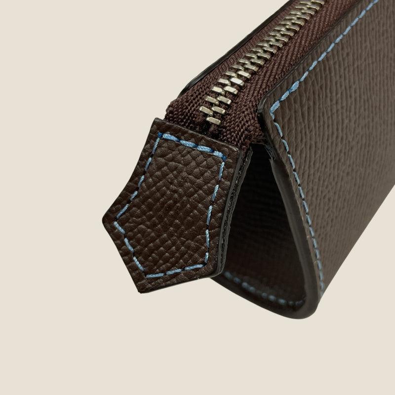 [French calf]<br>Zipper pen case<br>color: Black<br>[Scheduled to be in stock in mid -December]