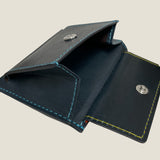 [Yamato] <br>Combi mini snap wallet<br>color: navy x orange<br>[Made to order]