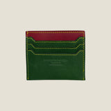 [Yamato] <br>Combi mini snap wallet<br>Color: Tartan green x Bordeaux<br>[Made to order]