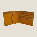 [Yamato] <br>Combi International Wallet<br>color: Bordeaux x yellow