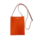 [French calf]<br>Box Sacoche L<br>color: Orange