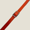 [フレンチカーフ]<br>ボックスサコッシュL<br>color：オレンジ