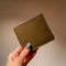[Yamato] <br> Combi International Wallet <br> COLOR: Olive x Yellow <br> [Made to order]