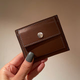 [Yamato] <br>mini snap wallet<br>color:olive<br>[Made to order]