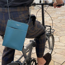 [French calf]<br>Box Sacoche L<br>color: Gene Blue