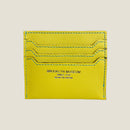 [French calf] <br>Mini -snap wallet<br>color: Lemon yellow