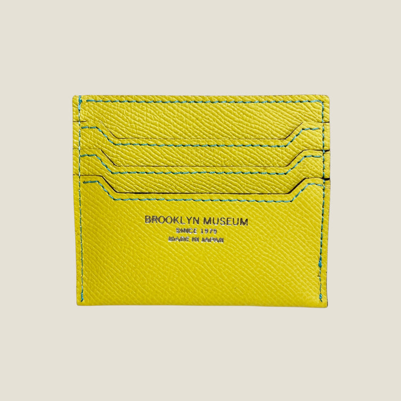 [French calf] <br>Mini -snap wallet<br>color: Lemon yellow