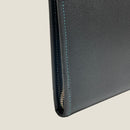 [French calf] <br>Clutch bag<br>color: Navy
